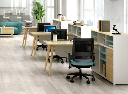 Schreibtisch mit Regal Home Office Büroeinrichtung Möbel Schreibtisch